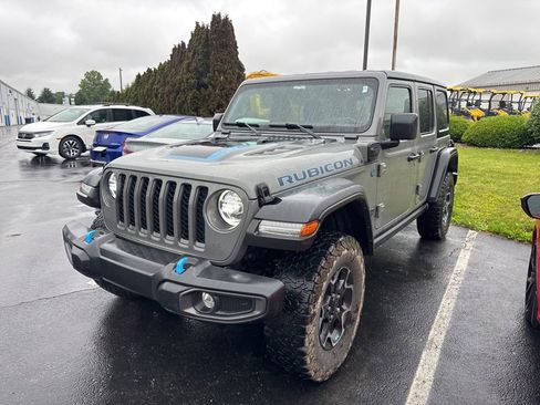 Used 2022 Jeep Wrangler Unlimited Rubicon 4xe w/ Cold Weather Group AWD/4WD image 1