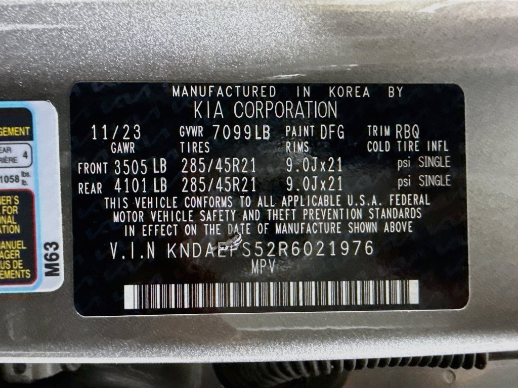 Used 2024 Kia EV9 GT-Line AWD/4WD image 43