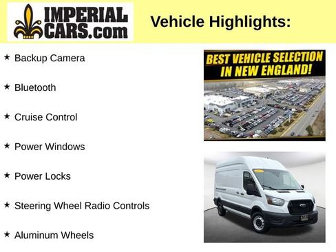 Used 2024 Ford Transit 250 148 High Roof w/ Load Area Protection Package RWD image 8