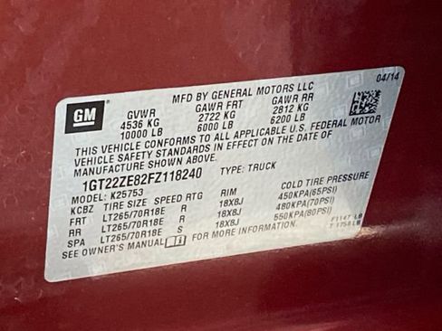 Used 2015 GMC Sierra 2500 SLT w/ Snow Plow Prep Package AWD/4WD image 24