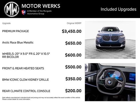 New 2026 BMW X3 xDrive30 w/ Premium Package AWD/4WD image 4