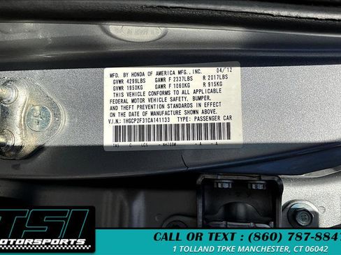 Used 2012 Honda Accord LX image 35