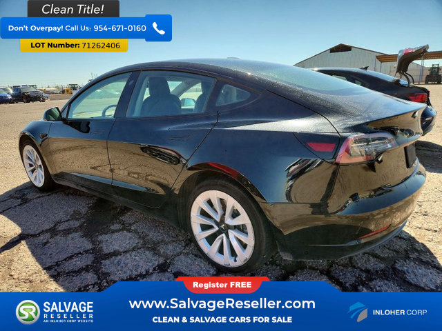 Used 2022 Tesla Model 3 Long Range AWD/4WD image 3