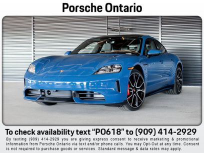 New 2026 Porsche Taycan 4S