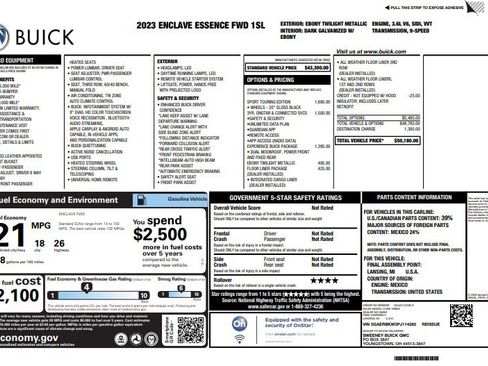 Used 2023 Buick Enclave Essence w/ Experience Buick Package FWD image 4