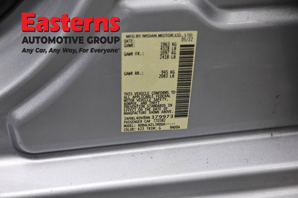Used 2022 Nissan Altima 2.5 SV FWD image 35