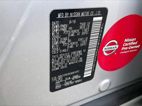 Used 2019 Nissan Armada Platinum w/ Cargo Package AWD/4WD image 33