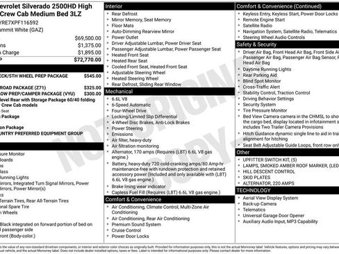 Used 2023 Chevrolet Silverado 2500 High Country AWD/4WD image 3