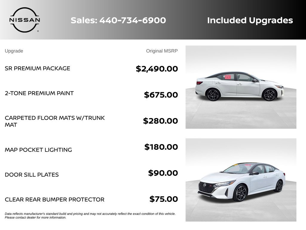Certified 2024 Nissan Sentra SR w/ SR Premium Package FWD image 8