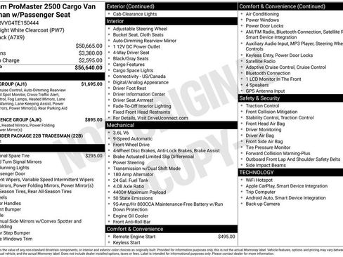 New 2026 RAM ProMaster 2500 w/ Safety Group FWD image 5