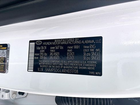Used 2024 Hyundai Santa Fe Calligraphy AWD/4WD image 36