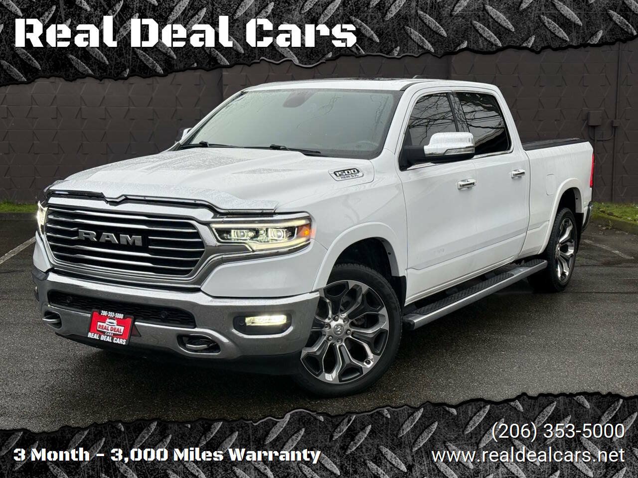 Used 2019 RAM 1500 Laramie Longhorn w/ Bed Utility Group AWD/4WD image 1
