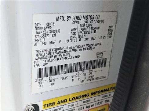 Used 2017 Ford Expedition EL Limited image 26