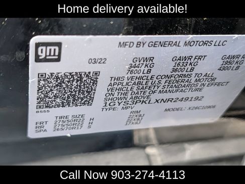 Used 2022 Cadillac Escalade ESV Sport w/ Touring Package RWD image 43
