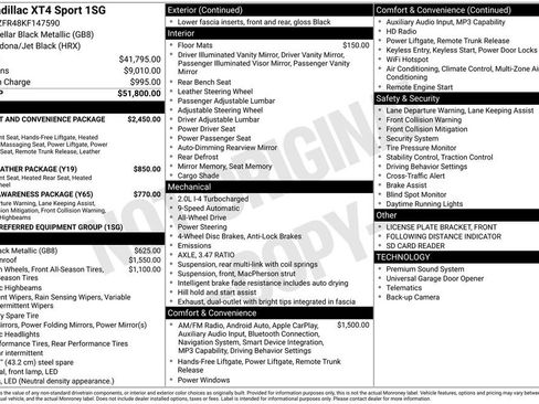 Used 2019 Cadillac XT4 Sport image 15