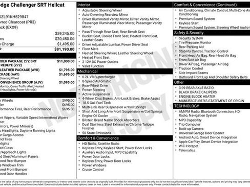 Used 2019 Dodge Challenger SRT Hellcat Redeye image 36