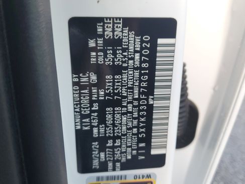 Certified 2024 Kia Sportage EX image 29