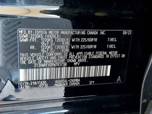 Used 2023 Toyota RAV4 AWD Hybrid image 19