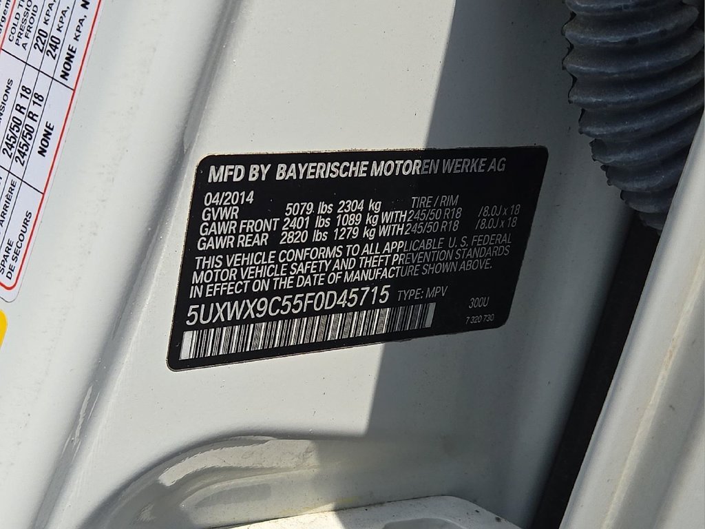 Used 2015 BMW X3 xDrive28i AWD/4WD image 28