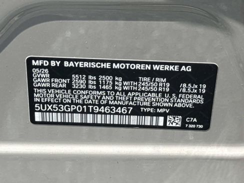 New 2026 BMW X3 xDrive30i w/ Premium Package AWD/4WD image 29