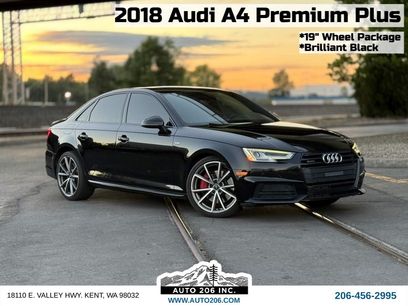 Used 2018 Audi A4 2.0T Premium Plus w/ Premium Plus Package