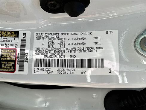 Used 2024 Toyota Tundra SR5 w/ TRD Sport Premium Package AWD/4WD image 16