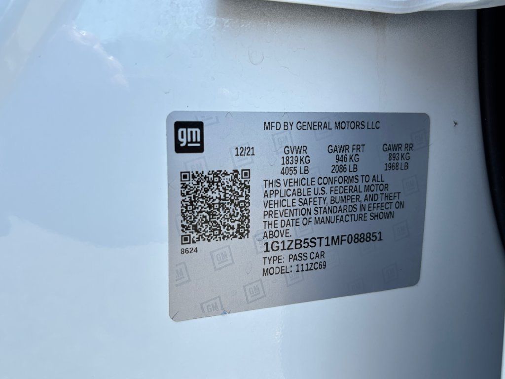 Used 2021 Chevrolet Malibu LS FWD image 30