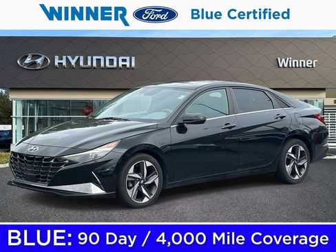 Used 2021 Hyundai Elantra SEL w/ Convenience + Premium Package FWD image 1