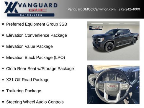 Used 2022 GMC Sierra 1500 Elevation w/ LPO, Elevation Black Package image 6