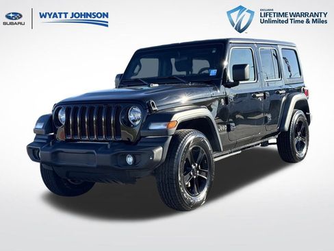 Used 2021 Jeep Wrangler Unlimited Sport image 1