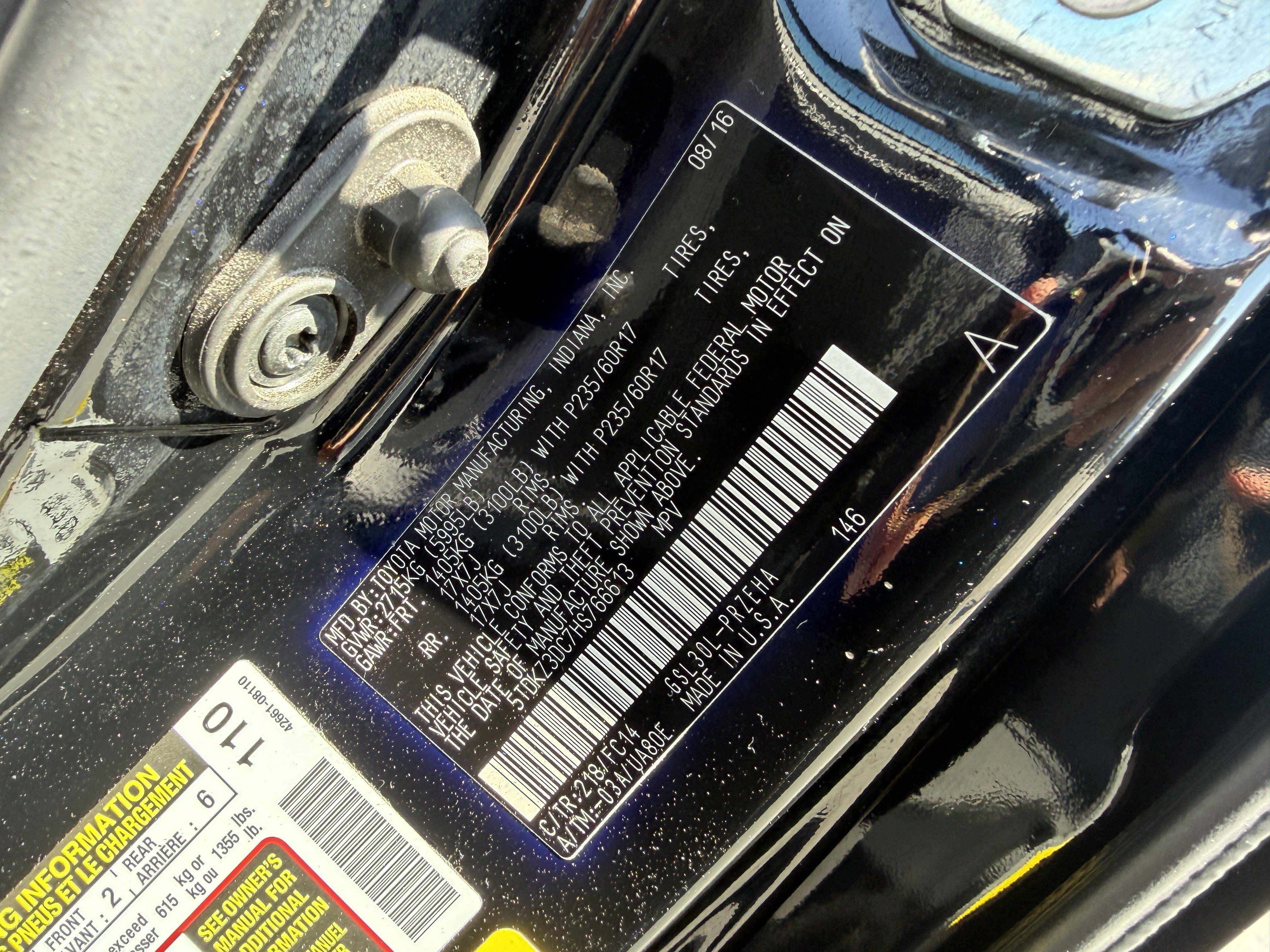Used 2017 Toyota Sienna LE FWD image 29