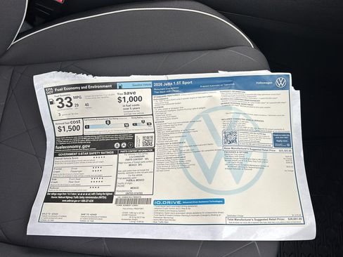 New 2026 Volkswagen Jetta Sport FWD image 22