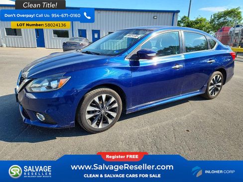 Used 2017 Nissan Sentra SR FWD image 1