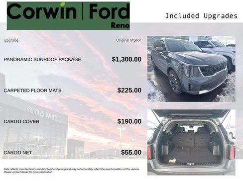 Used 2024 Kia Sorento S w/ Panoramic Sunroof Package image 3