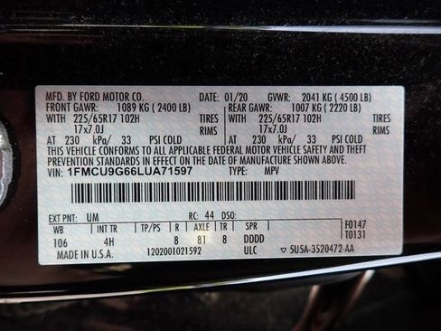 Used 2020 Ford Escape SE AWD/4WD image 14