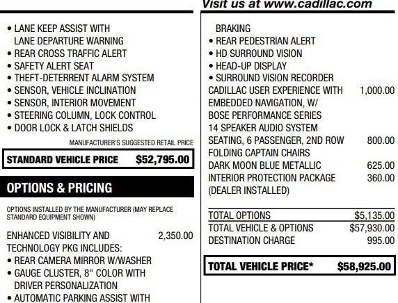 Certified 2021 Cadillac XT6 Premium Luxury FWD image 2