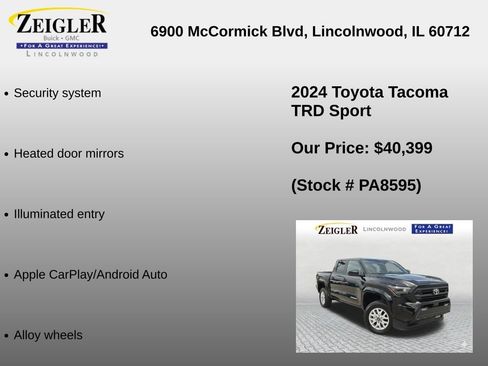 Used 2024 Toyota Tacoma SR5 AWD/4WD image 12