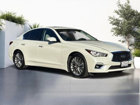 Certified 2023 INFINITI Q50 Luxe w/ Cargo Package RWD image 1