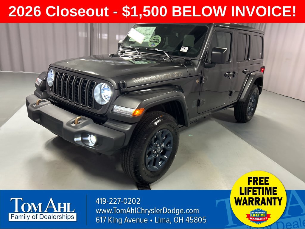 New 2026 Jeep Wrangler Unlimited Sport AWD/4WD image 3