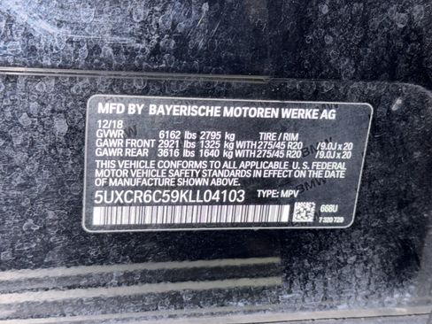 Used 2019 BMW X5 xDrive40i w/ Convenience Package image 37