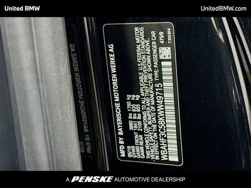 Used 2019 BMW Z4 sDrive30i w/ Driving Assistance Package image 13