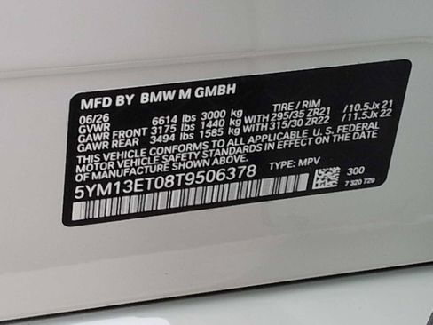 New 2026 BMW X5 M Competition w/ Executive Package AWD/4WD image 39