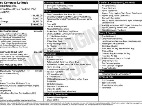 Used 2022 Jeep Compass Latitude w/ Convenience Group image 2