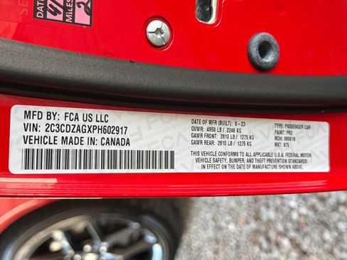 Used 2023 Dodge Challenger SXT w/ Blacktop Package RWD image 34