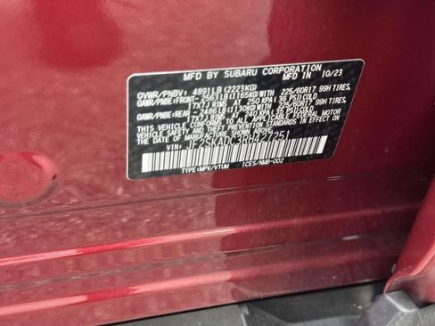 Certified 2024 Subaru Forester Premium AWD/4WD image 13