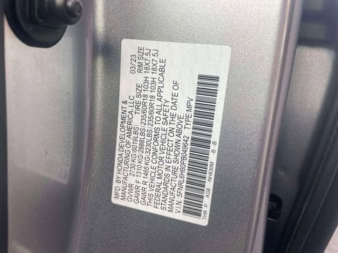 Certified 2023 Honda Odyssey EX-L image 19