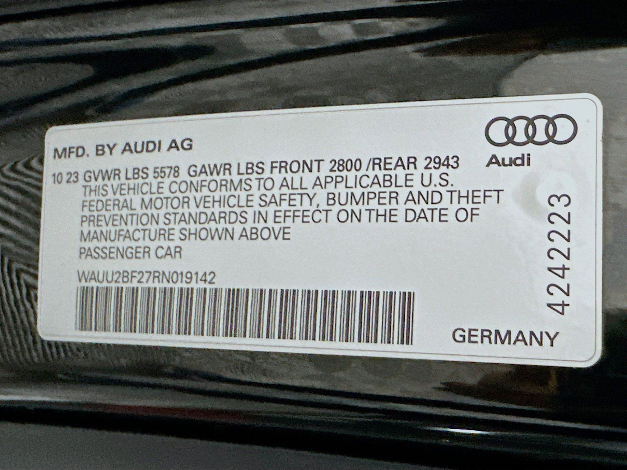 Used 2024 Audi A7 3.0T Premium Plus w/ Premium Plus Package AWD/4WD image 36