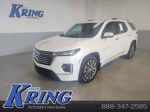 Used 2023 Chevrolet Traverse Premier w/ LPO, Floor Liner Package AWD/4WD image 1