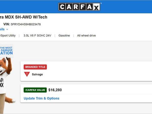 Used 2017 Acura MDX SH-AWD w/ Technology Package image 58