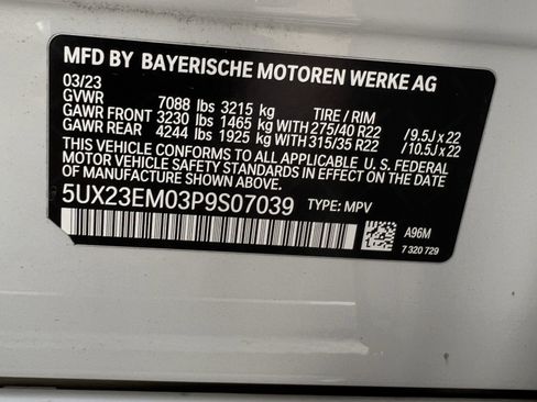 Used 2023 BMW X7 xDrive40i w/ Executive Package AWD/4WD image 37